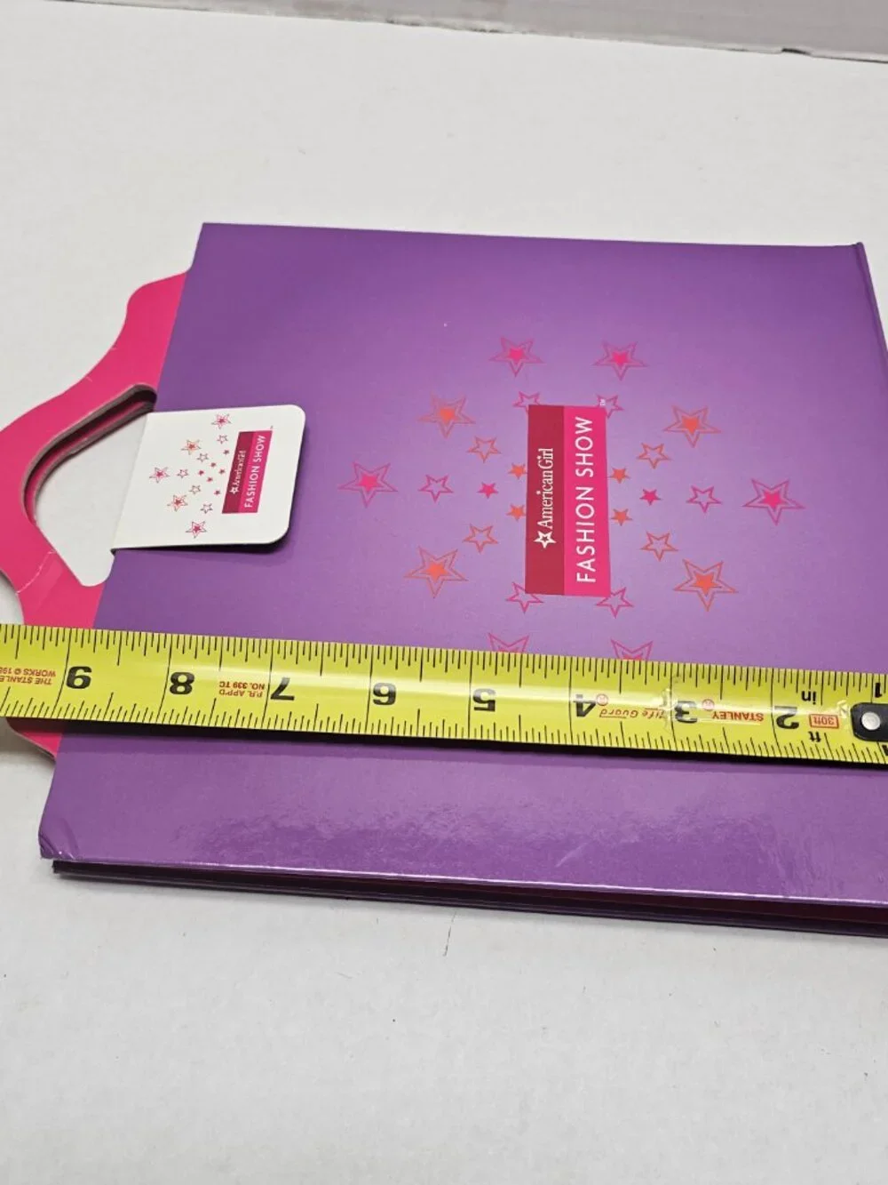 American Girl Fashion Show Stage Paper Dolls Play Set Outfits Fold Out Cardboard